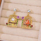 Garden Melody Pearl Studs
