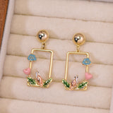 Springtime Songbird Window Studs