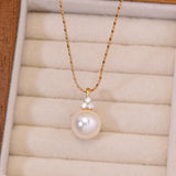 Radiant Pulse Pearl Pendant