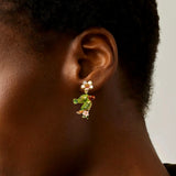 Wisteria Parrot Studs