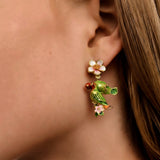 Wisteria Parrot Studs