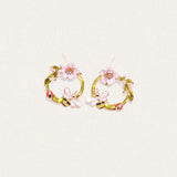 Garden Blossom Butterfly Studs