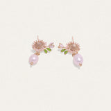 Radiant Wildflower Pearl Studs