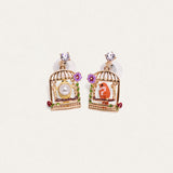 Garden Melody Pearl Studs