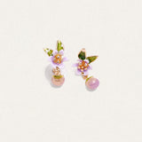 Lavender Blossom Dewdrop Studs
