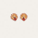 Sunny Daisy and Ladybug Cheer Studs