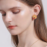 Sunny Daisy and Ladybug Cheer Studs