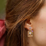 Garden Melody Pearl Studs