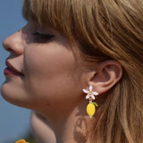 Lemon Blossom Delight Studs