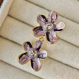 Purple Chrysanthemum Studs