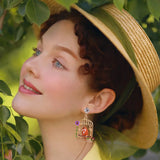 Garden Melody Pearl Studs
