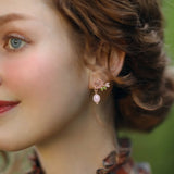 Radiant Wildflower Pearl Studs