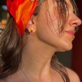 Sunny Daisy and Ladybug Cheer Studs