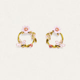 Garden Blossom Butterfly Studs