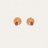 Sunny Daisy and Ladybug Cheer Studs