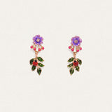 Morning Joy Violet Studs