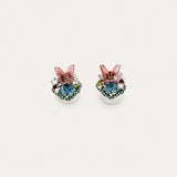 Fairy Gemstone Butterfly Studs