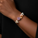 Floral Fantasy Cuff Bracelet