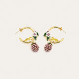 Enchanting Floral And Grape Drops