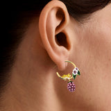 Enchanting Floral And Grape Drops