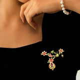 Pomegranate Blossom Brooch