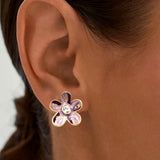 Purple Chrysanthemum Studs