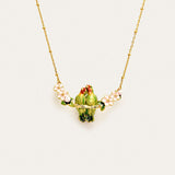 Wisteria Parrot Pendant Necklace