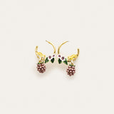 Enchanting Floral And Grape Drops