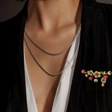 Elegant Floral Bouquet Brooch