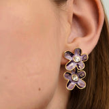 Purple Chrysanthemum Studs