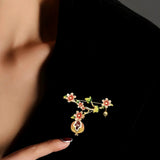 Pomegranate Blossom Brooch