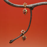 Pomegranate Blossom Studs