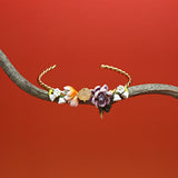 Floral Fantasy Cuff Bracelet
