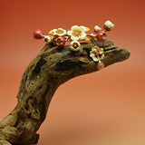 Elegant Floral Bouquet Brooch
