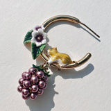 Enchanting Floral And Grape Drops