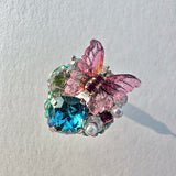 Fairy Gemstone Butterfly Studs